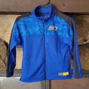 Under Armour youth XS blue Steph Curry jacket 💙